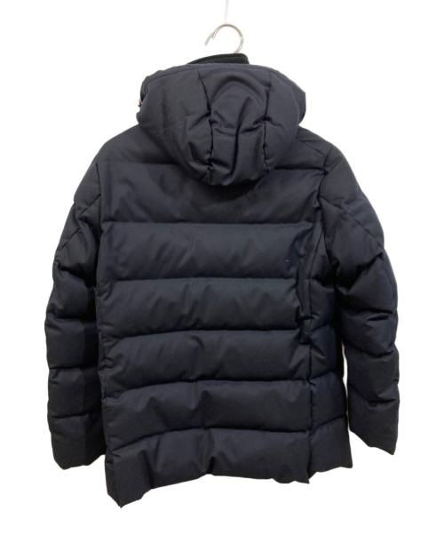 SHIPS（シップス）SHIPS (シップス) VANKS(R)加工 ウールジップボタンダウンジャケット ブラック サイズ:	SIZE Sの古着・服飾アイテム