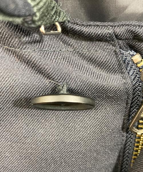 SHIPS（シップス）SHIPS (シップス) VANKS(R)加工 ウールジップボタンダウンジャケット ブラック サイズ:	SIZE Sの古着・服飾アイテム