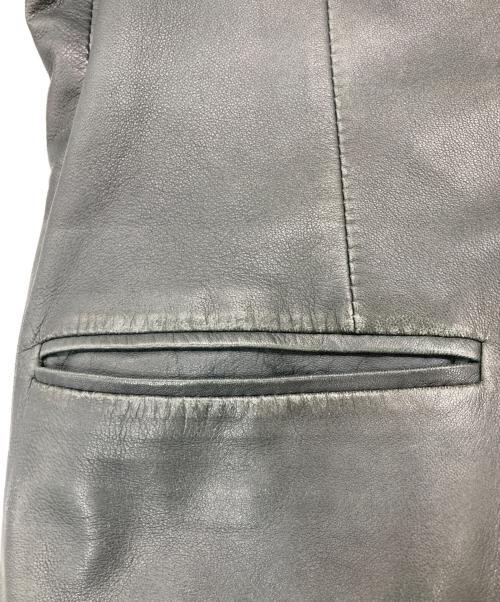 PAUL SMITH（ポールスミス）PAUL SMITH (ポールスミス) ラムレザージャケット ブラック サイズ:Lの古着・服飾アイテム