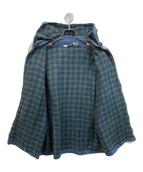 north style（ノース スタイル）north style (ノース スタイル) フード付きデニムジャケット インディゴ サイズ:Lの古着・服飾アイテム