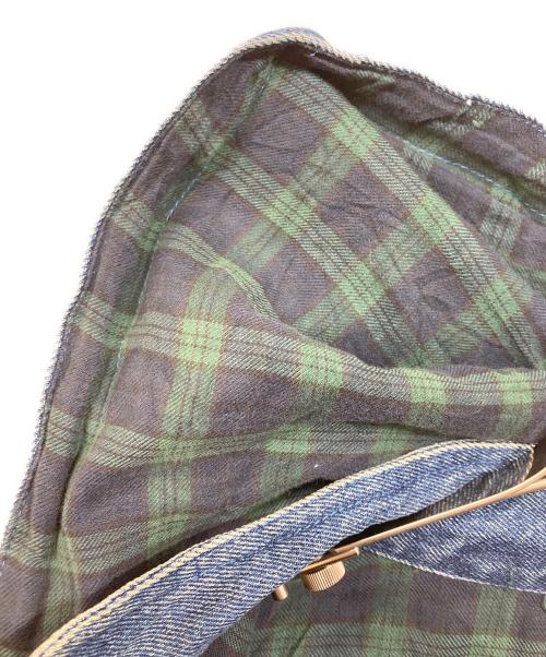 north style（ノース スタイル）north style (ノース スタイル) フード付きデニムジャケット インディゴ サイズ:Lの古着・服飾アイテム