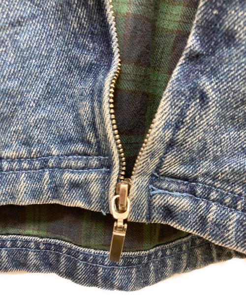 north style（ノース スタイル）north style (ノース スタイル) フード付きデニムジャケット インディゴ サイズ:Lの古着・服飾アイテム