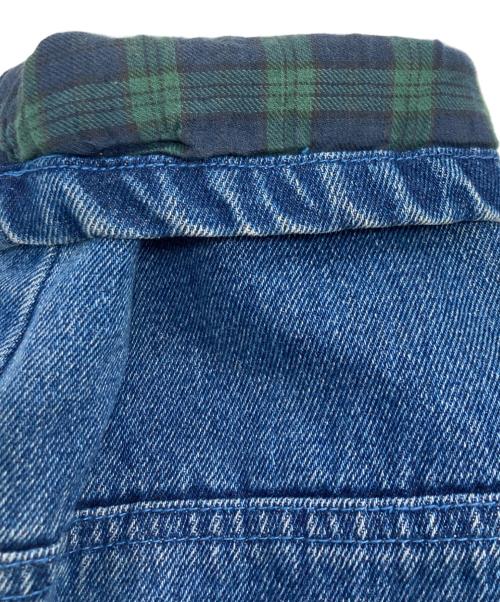 north style（ノース スタイル）north style (ノース スタイル) フード付きデニムジャケット インディゴ サイズ:Lの古着・服飾アイテム