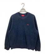SUPREMEシュプリーム）の古着「Polartec Small Box Crewneck」｜ネイビー