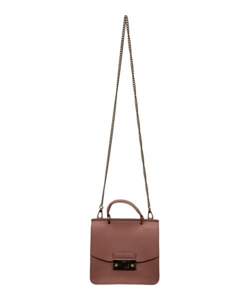 FURLA（フルラ）FURLA (フルラ) メトロポリス2WAYショルダーバッグ ピンクの古着・服飾アイテム