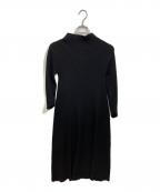 Mila Owenミラオーウェン）の古着「マルチWAYオフショルダーリブニットワンピース」｜ブラック