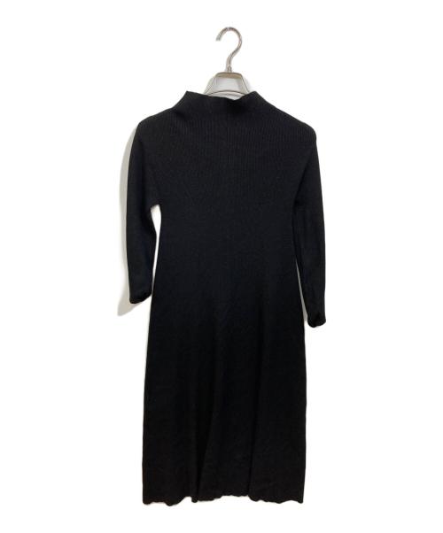 Mila Owen（ミラオーウェン）Mila Owen (ミラオーウェン) マルチWAYオフショルダーリブニットワンピース ブラック サイズ:SIZE 0の古着・服飾アイテム