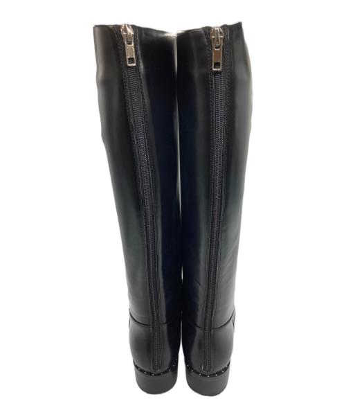 Odette e Odile（オデットエオディール）Odette e Odile (オデットエオディール) スタッズロングブーツ ブラック サイズ:	SIZE 25cmの古着・服飾アイテム