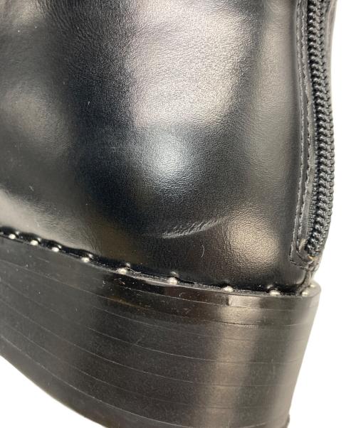 Odette e Odile（オデットエオディール）Odette e Odile (オデットエオディール) スタッズロングブーツ ブラック サイズ:	SIZE 25cmの古着・服飾アイテム