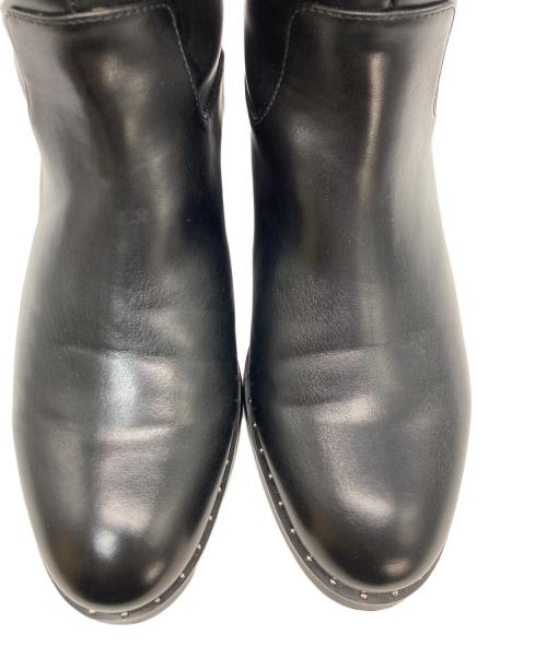 Odette e Odile（オデットエオディール）Odette e Odile (オデットエオディール) スタッズロングブーツ ブラック サイズ:	SIZE 25cmの古着・服飾アイテム
