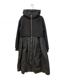 Risley（リズレー）の古着「ドッキングワンピース」｜ブラック