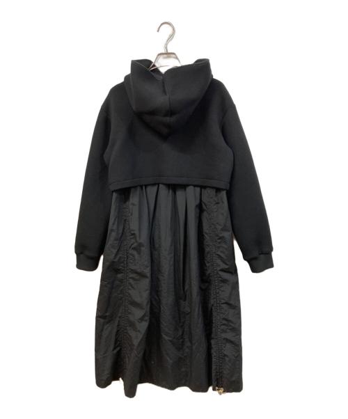 Risley（リズレー）Risley (リズレー) ドッキングワンピース ブラック サイズ:Freeの古着・服飾アイテム