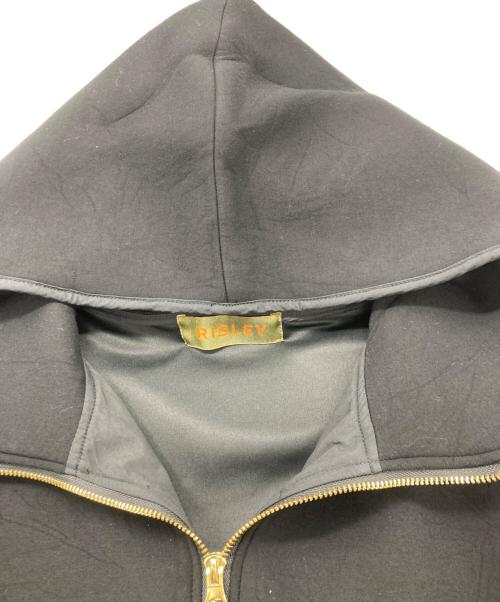 Risley（リズレー）Risley (リズレー) ドッキングワンピース ブラック サイズ:Freeの古着・服飾アイテム