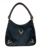 GUCCIグッチ）の古着「アビーGGキャンバスワンショルダーバッグ」｜ブラック