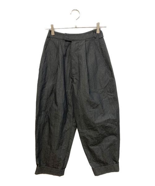 TODAYFUL（トゥデイフル）TODAYFUL (トゥデイフル) Cottontwill Cocoon Pants ブラック サイズ:SIZE 36の古着・服飾アイテム
