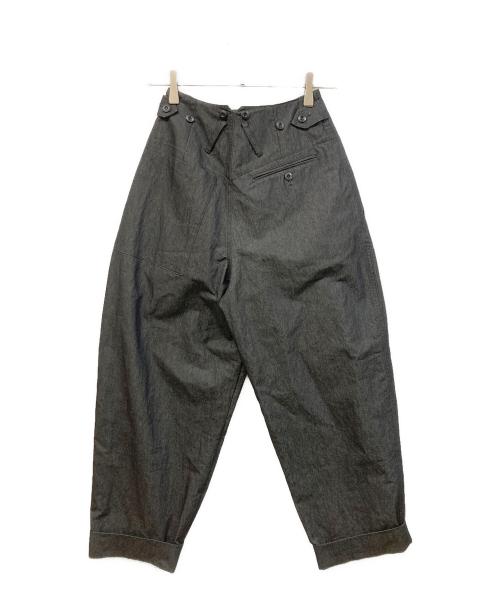 TODAYFUL（トゥデイフル）TODAYFUL (トゥデイフル) Cottontwill Cocoon Pants ブラック サイズ:SIZE 36の古着・服飾アイテム