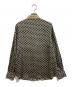 allureville (アルアバイル) モダンチェーンプリント配色シャツ ブラック サイズ:	SIZE 2：5000円