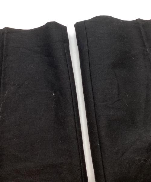 YOHJI YAMAMOTO（ヨウジヤマモト）YOHJI YAMAMOTO (ヨウジヤマモト) コットンモヘアパンツ ブラック サイズ:	SIZE 1の古着・服飾アイテム