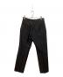 YOHJI YAMAMOTO (ヨウジヤマモト) コットンモヘアパンツ ブラック サイズ:	SIZE 1：7000円