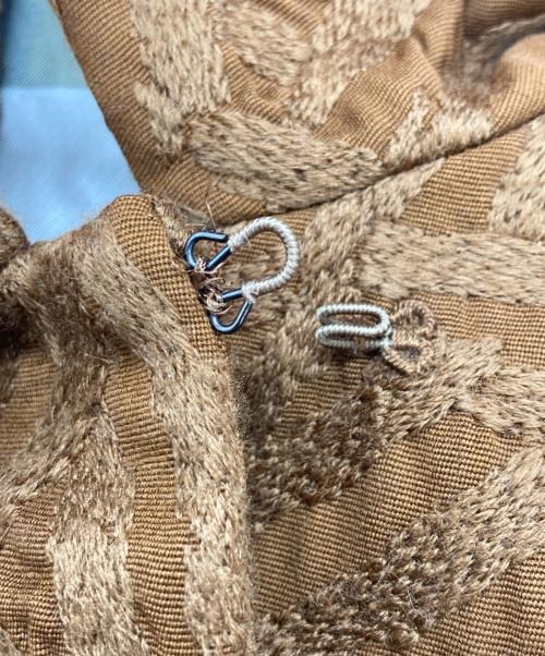 mina perhonen（ミナ ペルホネン）mina perhonen (ミナ ペルホネン) ステンカラーコート ブラウン サイズ:	SIZE 36の古着・服飾アイテム