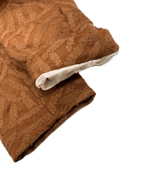 mina perhonen（ミナ ペルホネン）mina perhonen (ミナ ペルホネン) ステンカラーコート ブラウン サイズ:	SIZE 36の古着・服飾アイテム