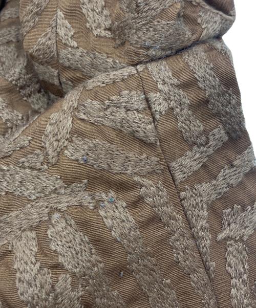 mina perhonen（ミナ ペルホネン）mina perhonen (ミナ ペルホネン) ステンカラーコート ブラウン サイズ:	SIZE 36の古着・服飾アイテム