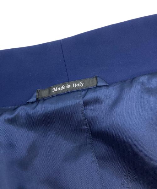 Maison Martin  Margiela（メゾンマルタンマルジェラ）Maison Martin  Margiela (メゾンマルタンマルジェラ) レプリカ ボンディング ジャージー スタンドカラー コート ネイビー サイズ:SIZE 38の古着・服飾アイテム