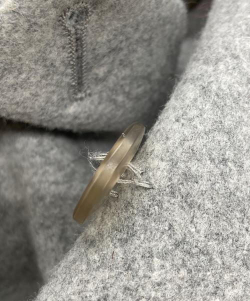 MM6 Maison Margiela（エムエムシックスメゾンマルジェラ）MM6 Maison Margiela (エムエムシックスメゾンマルジェラ) Pコート グレー サイズ:	SIZE 38の古着・服飾アイテム