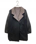 MM6 Maison Margielaエムエムシックスメゾンマルジェラ）の古着「リバーシブルコート」｜ブラック