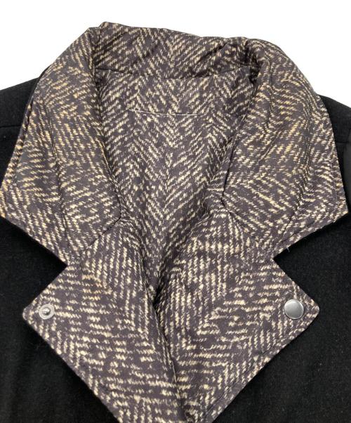 MM6 Maison Margiela（エムエムシックスメゾンマルジェラ）MM6 Maison Margiela (エムエムシックスメゾンマルジェラ) リバーシブルコート ブラック サイズ:	SIZE 36の古着・服飾アイテム