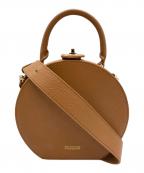 MACKINTOSH PHILOSOPHYマッキントッシュ フィロソフィー）の古着「サークルレザーバッグ」｜ブラウン