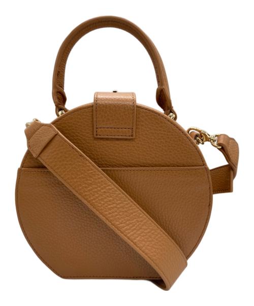 MACKINTOSH PHILOSOPHY（マッキントッシュ フィロソフィー）MACKINTOSH PHILOSOPHY (マッキントッシュ フィロソフィー) サークルレザーバッグ ブラウンの古着・服飾アイテム