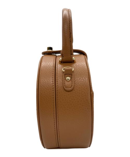 MACKINTOSH PHILOSOPHY（マッキントッシュ フィロソフィー）MACKINTOSH PHILOSOPHY (マッキントッシュ フィロソフィー) サークルレザーバッグ ブラウンの古着・服飾アイテム