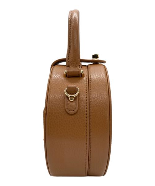 MACKINTOSH PHILOSOPHY（マッキントッシュ フィロソフィー）MACKINTOSH PHILOSOPHY (マッキントッシュ フィロソフィー) サークルレザーバッグ ブラウンの古着・服飾アイテム