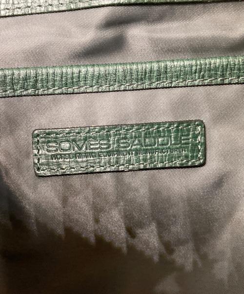 SOMES SADDLE（ソメスサドル）Somes Saddle (ソメスサドル) ブリーフケース グリーンの古着・服飾アイテム
