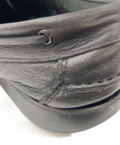 PARABOOT（パラブーツ）PARABOOT (パラブーツ) デッキシューズ ブラック サイズ:8の古着・服飾アイテム