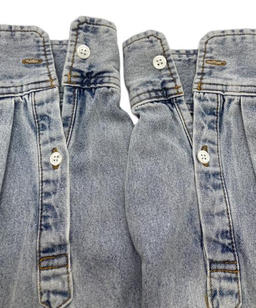 RIVE DROITE（リヴドロワ）RIVE DROITE (リヴドロワ) MONN.:.(モン) ビッグデニムシャツ インディゴ サイズ:	SIZE Freeの古着・服飾アイテム