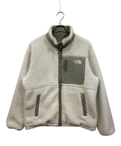 THE NORTH FACE（ザ ノース フェイス）THE NORTH FACE (ザ ノース フェイス) PLAY GREEN RVS FLEECE JACKET アイボリー サイズ:	SIZE XLの古着・服飾アイテム