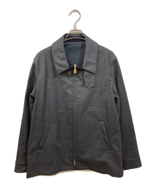 The Workers Club（ザ・ワーカーズ・クラブ）The Workers Club (ザ・ワーカーズ・クラブ) 千鳥柄ハリントンジャケット グレー サイズ:SIZE Mの古着・服飾アイテム