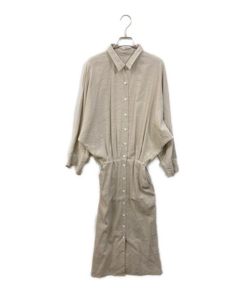 Plage（プラージュ）Plage (プラージュ) Linen semi flare ベージュ サイズ:38の古着・服飾アイテム