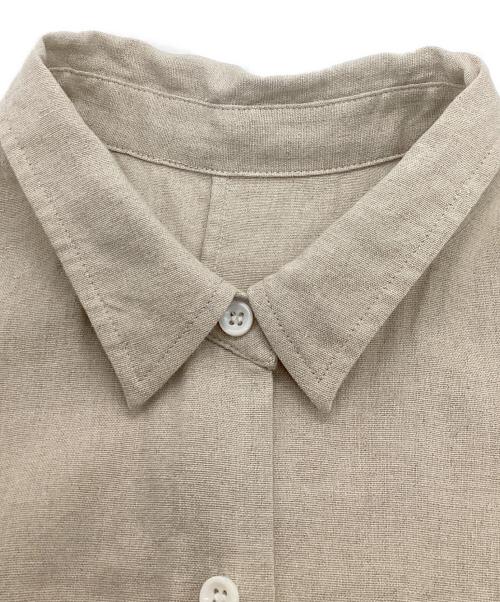 Plage（プラージュ）Plage (プラージュ) Linen semi flare ベージュ サイズ:38の古着・服飾アイテム