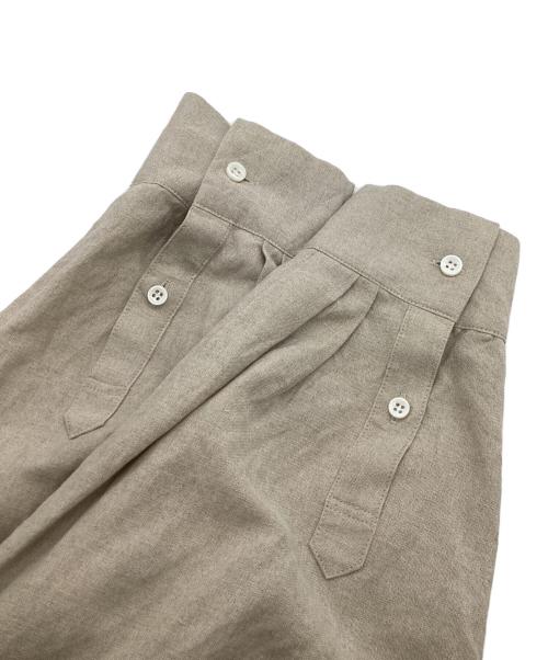 Plage（プラージュ）Plage (プラージュ) Linen semi flare ベージュ サイズ:38の古着・服飾アイテム