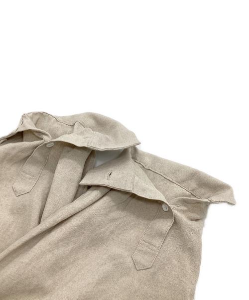 Plage（プラージュ）Plage (プラージュ) Linen semi flare ベージュ サイズ:38の古着・服飾アイテム
