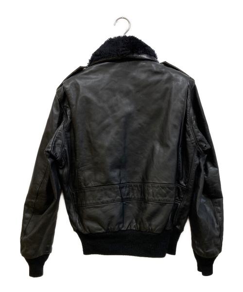 Schott（ショット）Schott (ショット) 184SM A-2 レザージャケット ブラック サイズ:SIZE 40の古着・服飾アイテム