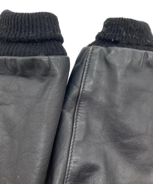 Schott（ショット）Schott (ショット) 184SM A-2 レザージャケット ブラック サイズ:SIZE 40の古着・服飾アイテム