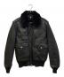 Schott（ショット）の古着「184SM A-2 レザージャケット」｜ブラック