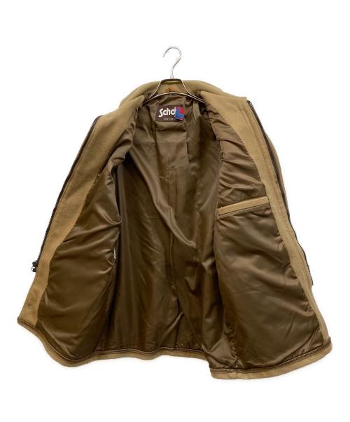 Schott（ショット）Schott (ショット) ウールコート ベージュ サイズ:SIZE Lの古着・服飾アイテム