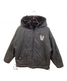 Life work（ライフワーク）の古着「リバーシブル ダウンボアジャケット」｜ブラック