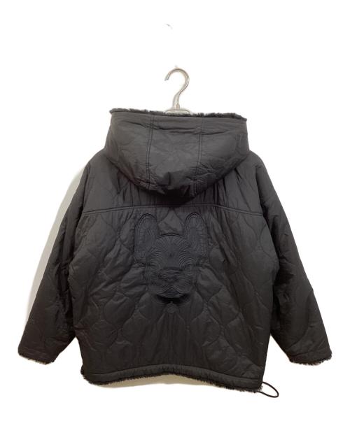 Life work（ライフワーク）Life work (ライフワーク) リバーシブル ダウンボアジャケット ブラック サイズ:Sの古着・服飾アイテム