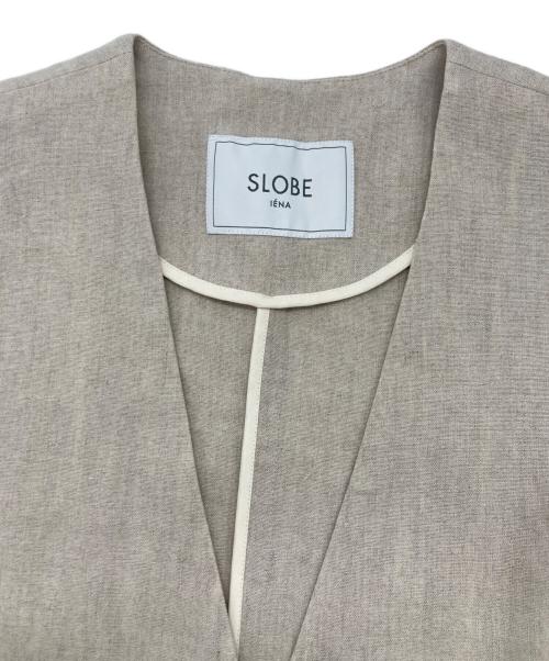 SLOBE IENA（スローブ イエナ）SLOBE IENA (スローブ イエナ) リネンジレ ベージュ サイズ:サイズ表記無しの古着・服飾アイテム